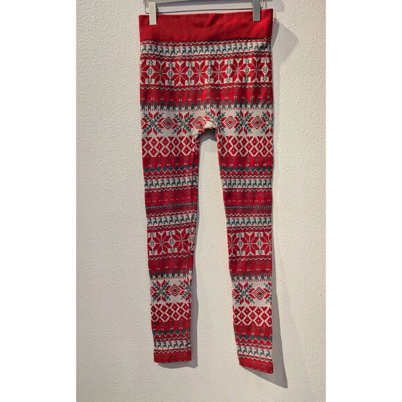 Bundle of 2 Christmas theme leggings (Old Navy/Britt's Knits)   Sz L - Picture 10 of 11